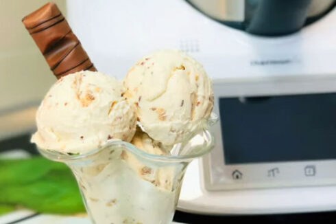 como hacer helado con robot Thermomixe