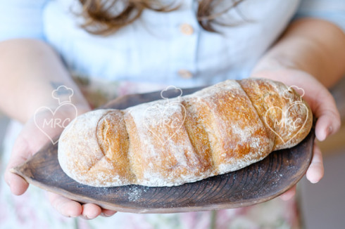 pan casero preparado con thermomix