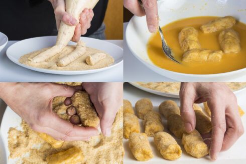 Como hacer croquetas con bechamel, pasos a seguir