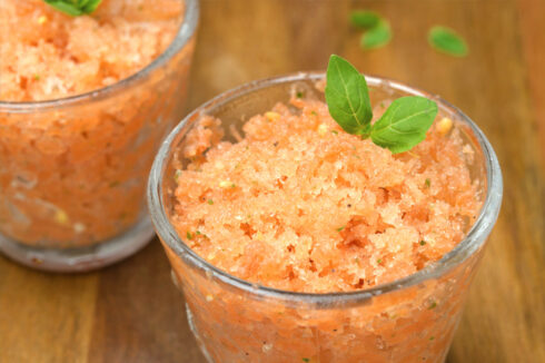 receta sorbete de tomate con thermomix